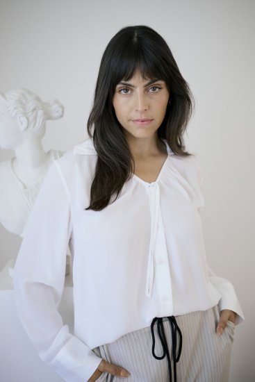 Kaffe Curve Gina Shirt White - Chemisiers - 