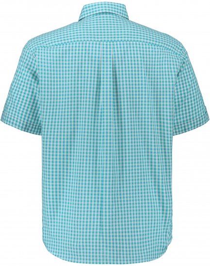JP1880 Shirt Traditional Short Sleeve Turquoise - Chemises - Chemises Grandes Tailles Hommes