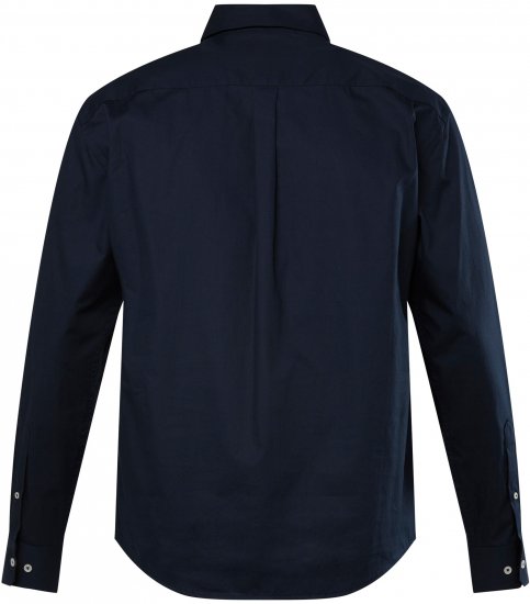 JP1880 Shirt Long Sleeve Modern Fit Navy Blue TALL - VÊTEMENTS HOMME MT-6XLT - Vêtements Tall Homme