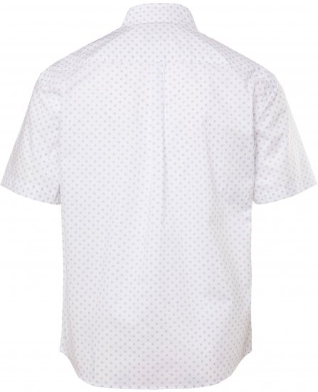 JP1880 Business Modern Fit Short Sleeve Shirt TALL Off-White - TALL chemises - 