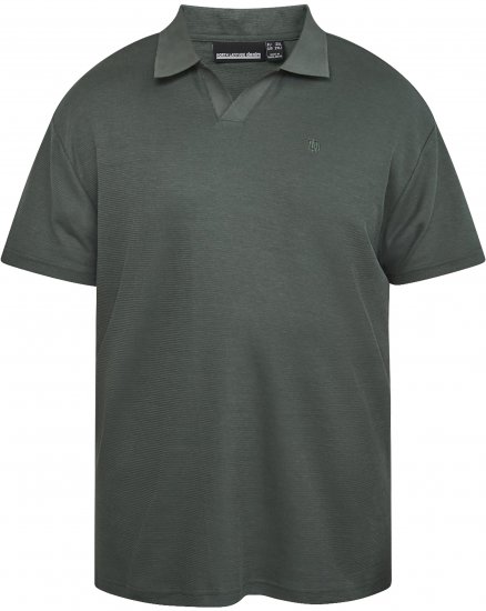 North Latitude 61346 Polo Col V Vert Foncé - Polos - Polos homme grande taille