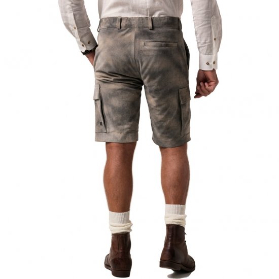 JP1880 Shorts Bermuda Traditional Cowhide Graphite Grey - Shorts - Shorts hommes grande taille