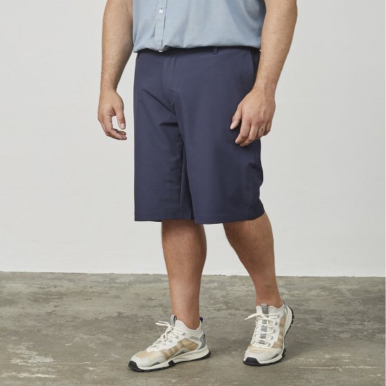 North Latitude Cool Effect Comfort Fit Shorts Blue - Shorts - Shorts hommes grande taille