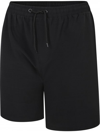 Espionage LW158 Performance Shorts Black - Shorts - Shorts hommes grande taille