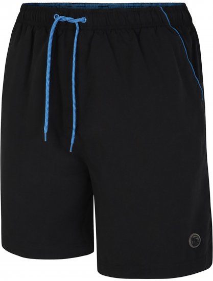 Espionage SW040 Plain Swimshorts Black - Vêtements de bain - Maillots/Shorts de bain Grande Taille pour Hommes 
