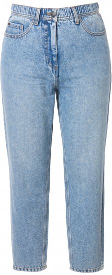 Ulla Popken Lyocell Blend Stretch Fit Jeans Mid Blue Denim - Jeans & Pantalons Femme Grandes Tailles – Plus Size - 