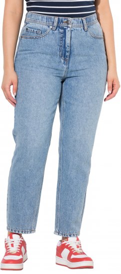 Ulla Popken Lyocell Blend Stretch Fit Jeans Mid Blue Denim - Jeans & Pantalons Femme Grandes Tailles – Plus Size - 
