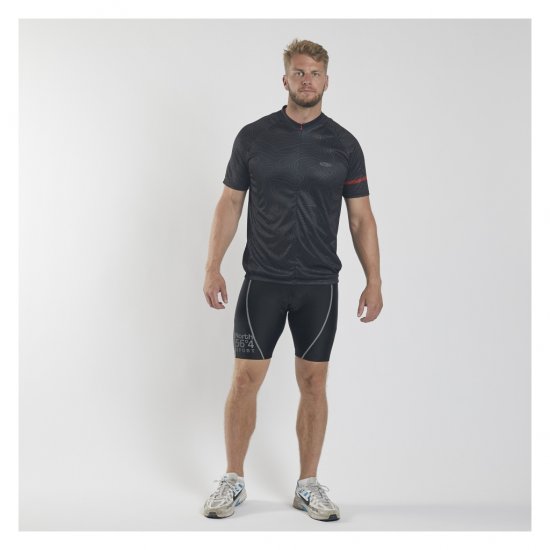 North Latitude Sport Bike Shirt Black - Vêtements de cyclisme - 