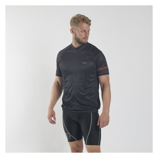 North Latitude Sport Bike Shirt Black - Vêtements de cyclisme - 