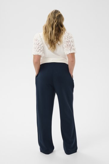 Kaffe Curve Annia Sweatpants Navy - Pantalons jogging - 
