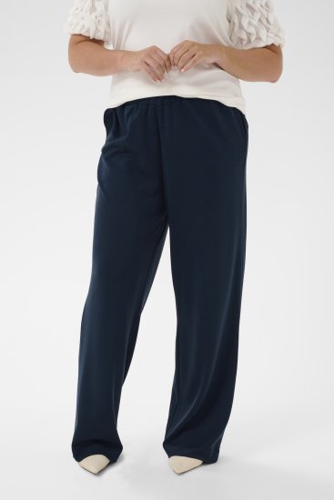 Kaffe Curve Annia Sweatpants Navy - Pantalons jogging - 