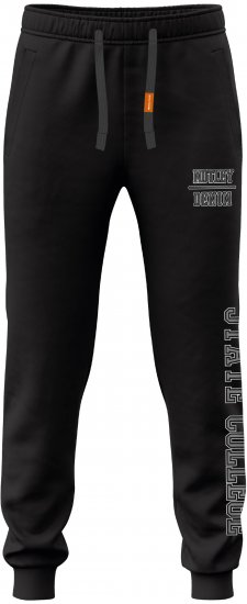 Motley Denim Lyon Sweatpants Black - Pantalons/shorts de survêtement - Survêtement/jogging grandes tailles