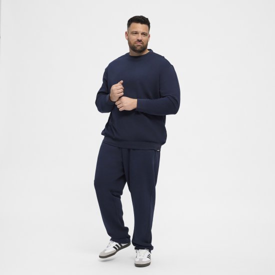 North Latitude Sweatpants Navy Blue - Pantalons/shorts de survêtement - Survêtement/jogging grandes tailles