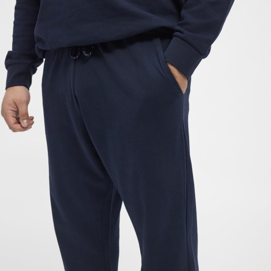 North Latitude Sweatpants Navy Blue - Pantalons/shorts de survêtement - Survêtement/jogging grandes tailles