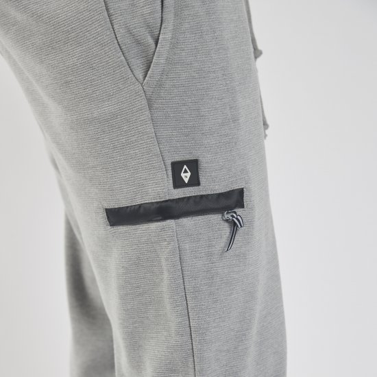North Latitude Ottoman Sweatpants Mid Grey - Pantalons/shorts de survêtement - Survêtement/jogging grandes tailles
