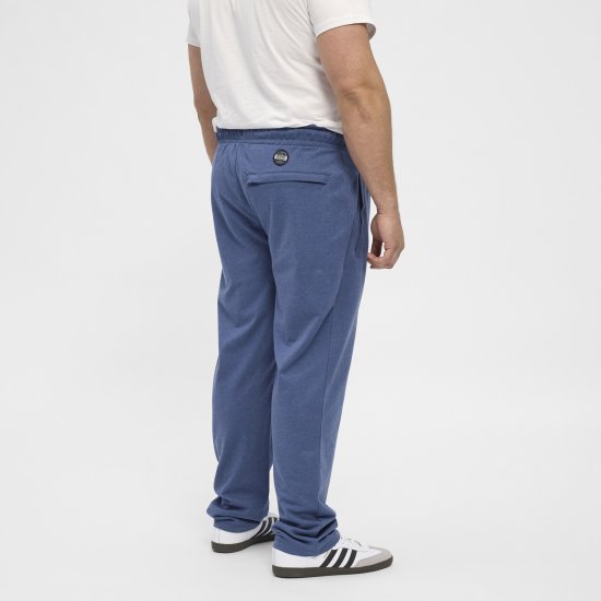 North Latitude Sweat Trousers Blue Melange - Pantalons/shorts de survêtement - Survêtement/jogging grandes tailles