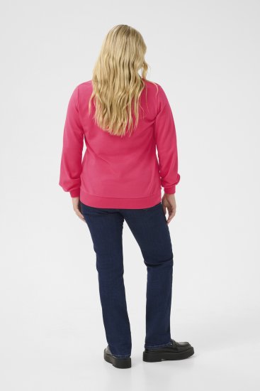 Kaffe Curve Violi Sweatshirt Raspberry Pink - Sweatshirts - 