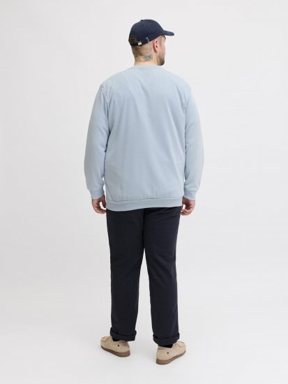Jack & Jones Brandon Sweatshirt Blue - Sweatshirts & hoodies - Sweatshirts/Hoodies grande taille homme