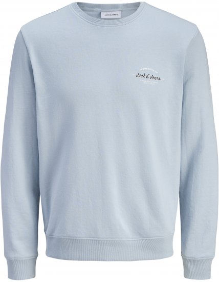 Jack & Jones Brandon Sweatshirt Blue - Sweatshirts & hoodies - Sweatshirts/Hoodies grande taille homme