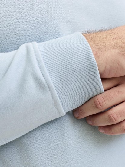 Jack & Jones Brandon Sweatshirt Blue - Sweatshirts & hoodies - Sweatshirts/Hoodies grande taille homme