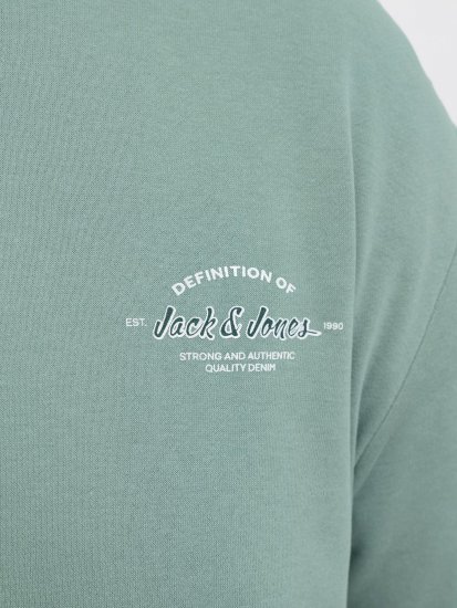 Jack & Jones Brandon Sweatshirt Turquoise - Sweatshirts & hoodies - Sweatshirts/Hoodies grande taille homme