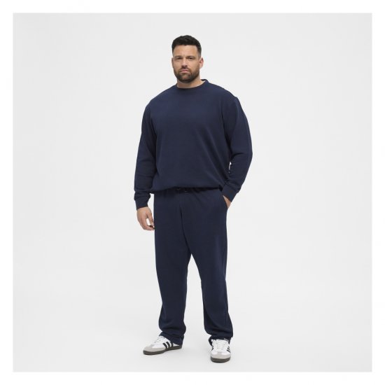 North Latitude Crew Neck Sweatshirt Navy - Sweatshirts & hoodies - Sweatshirts/Hoodies grande taille homme