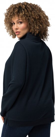 Ulla Popken Amore Sweatshirt Navy - Sweatshirts & hoodies - 
