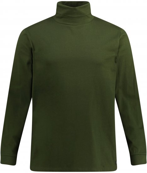 JP1880 Turtleneck Sweatshirt Green - Sweatshirts & hoodies - Sweatshirts/Hoodies grande taille homme