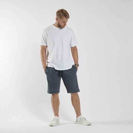 North Latitude Sweatshorts Blue Melange TALL - Pantalons/shorts de survêtement - Survêtement/jogging grandes tailles