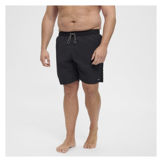 North Latitude Swimshorts Black - Sous-vêtements & bain - Sous-vêtements Grande Taille