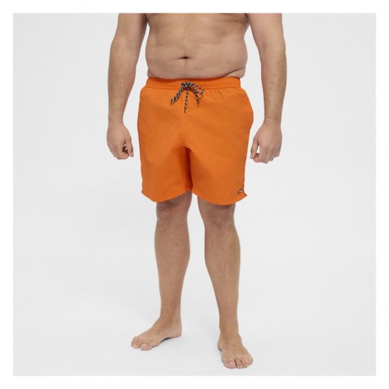 North Latitude Swimshorts Orange - Sous-vêtements & bain - Sous-vêtements Grande Taille
