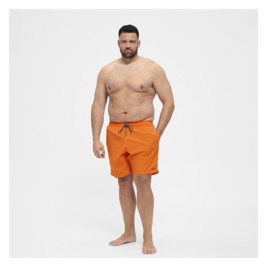 North Latitude Swimshorts Orange - Sous-vêtements & bain - Sous-vêtements Grande Taille