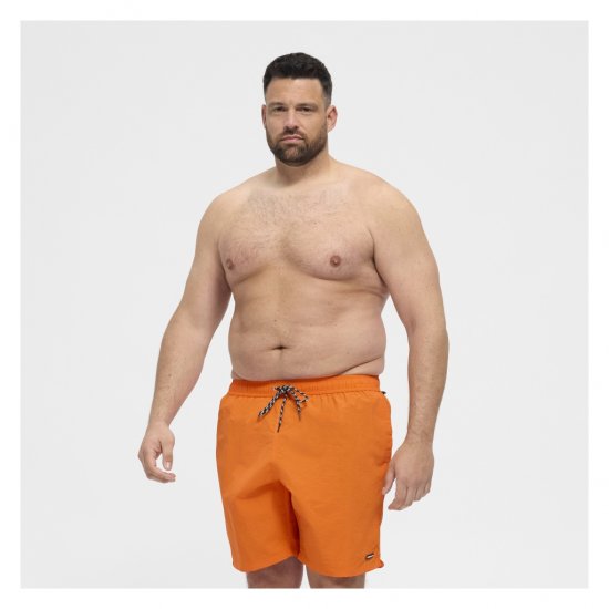 North Latitude Swimshorts Orange - Sous-vêtements & bain - Sous-vêtements Grande Taille