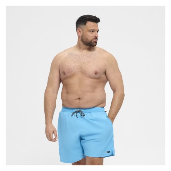 North Latitude Swimshorts Turquoise - Sous-vêtements & bain - Sous-vêtements Grande Taille