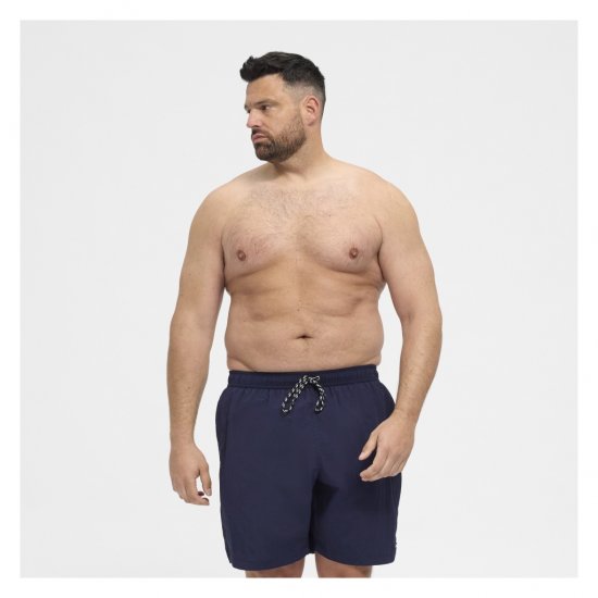 North Latitude Swimshorts Navy Blue - Sous-vêtements & bain - Sous-vêtements Grande Taille