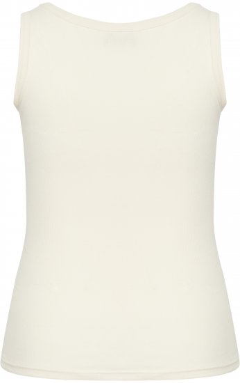 Kaffe Curve Carina Débardeur Chalk - T-shirts - 