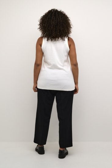 Kaffe Curve Carina Débardeur Chalk - T-shirts - 