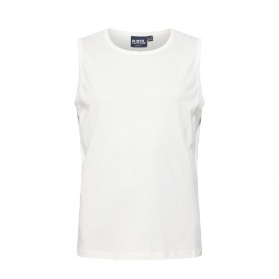 North Latitude Tanktop White - T-shirts sans manches - T-shirts Sans Manches Homme Grandes Tailles