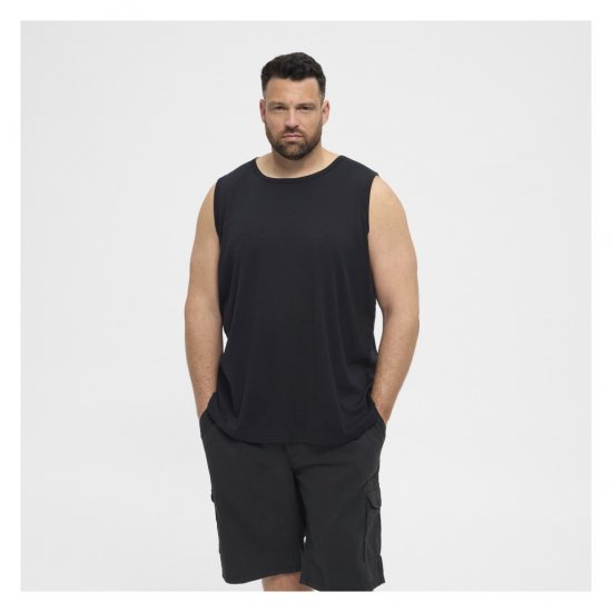 North Latitude Tanktop Black - T-shirts sans manches - T-shirts Sans Manches Homme Grandes Tailles