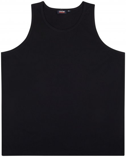 Espionage T017 Plain Sport Singlet Black - T-shirts - T-shirts Homme Grande Taille