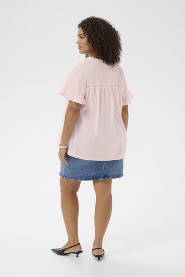Kaffe Curve Valeria Top Ballerina Pink - T-shirts et tops - 