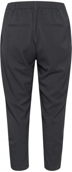 Kaffe Curve Merla Pantalon Noir Oyster - Jeans & Pantalons Femme Grandes Tailles – Plus Size - 