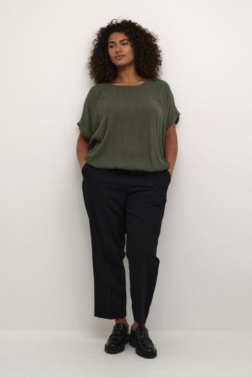 Kaffe Curve Ami Stanley Manches courtes Nuit forestière - T-shirts - 