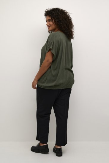 Kaffe Curve Ami Stanley Manches courtes Nuit forestière - T-shirts - 