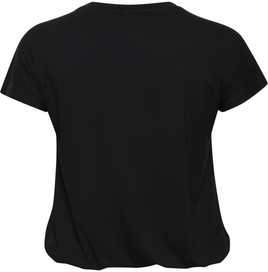 Kaffe Curve Jena V-Neck T-shirt Noir profond - T-shirts - 