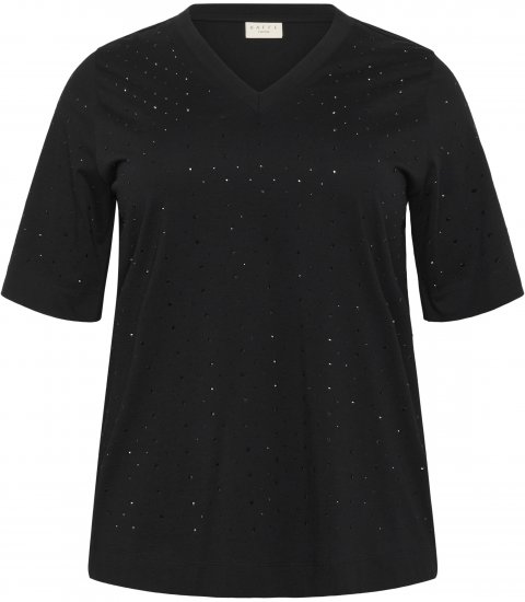 Kaffe Curve Phoelina T-Shirt Black - T-shirts - 
