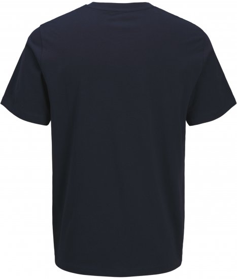Jack & Jones King Crew Neck T-Shirt Navy - T-shirts avec impression - 
