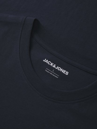 Jack & Jones King Crew Neck T-Shirt Navy - T-shirts avec impression - 