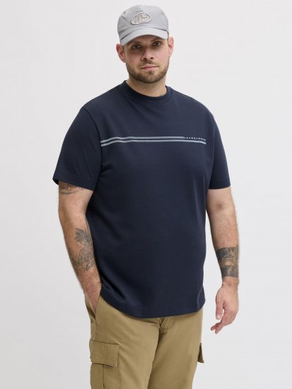 Jack & Jones Cofusion T-Shirt Navy - T-shirts - T-shirts Homme Grande Taille