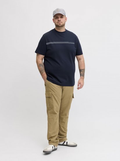 Jack & Jones Cofusion T-Shirt Navy - T-shirts - T-shirts Homme Grande Taille